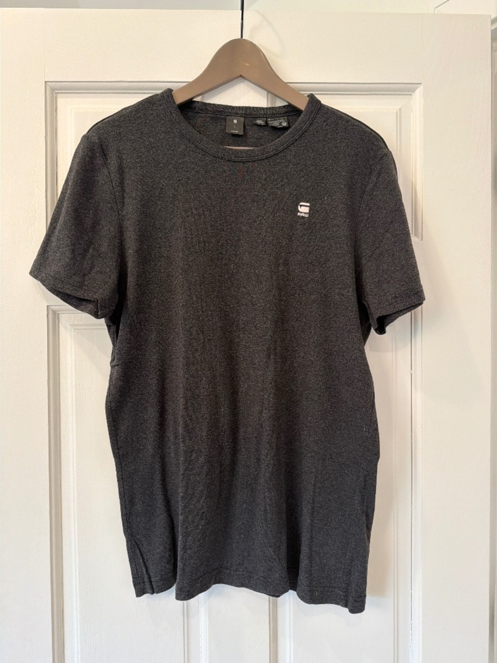 G- star raw mens tshirt dark grey L